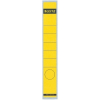 Leitz 1648 étiquettes de dos auto-adhésives petites 39 x 285 mm (10 pièces) - jaune 211050