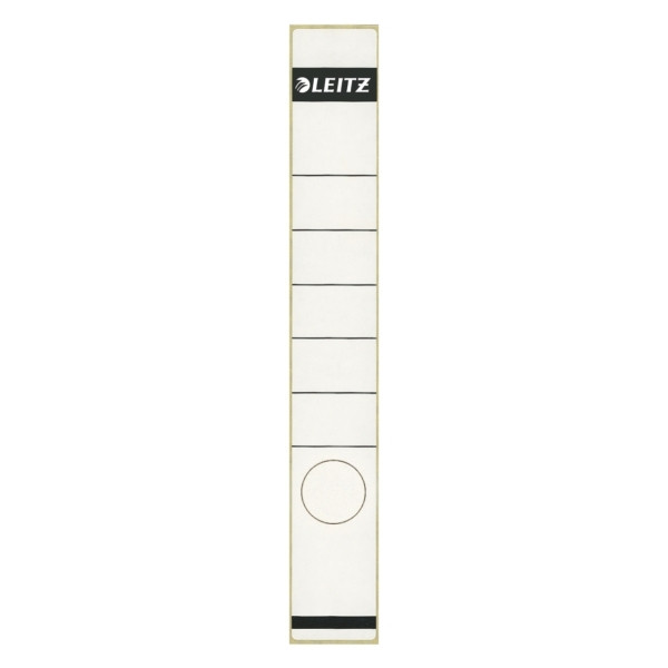 Leitz 1648 étiquettes de dos autocollantes petites 39 x 285 (10 pièces) - blanc 16480001 211048 - 1