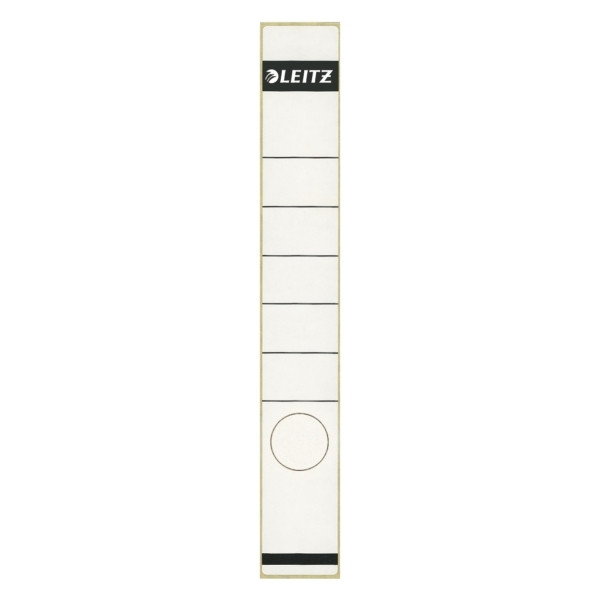 Leitz 1648 étiquettes de dos autocollantes petites 39 x 285 mm (10 pièces) - blanc 211048 - 1