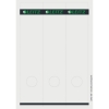 Leitz 1687 étiquettes de dos imprimables auto-adhésives larges et longues 61 x 285 mm (75 pièces) - blanc 211066 - 1