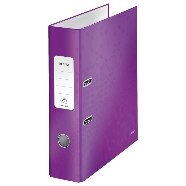 Leitz 180° WOW classeur A4 carton 80 mm - violet 10050062 211766 - 1