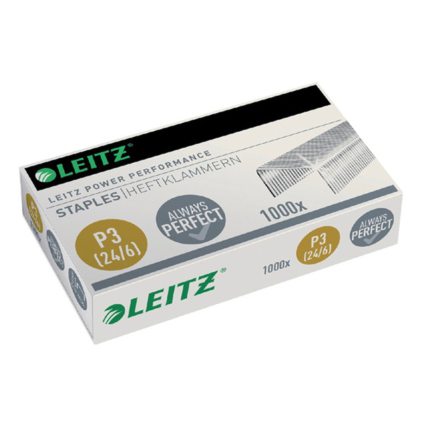 Leitz 24/6 Power Performance P3 agrafes galvanisées (1000 pièces) 55700000 226504 - 1