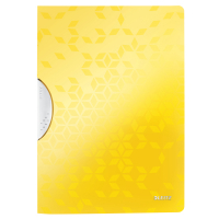 Leitz 4185 WOW ColorClip chemise à clip 30 feuilles - jaune 41850016 226149