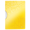 Leitz 4185 WOW ColorClip chemise à clip 30 feuilles - jaune