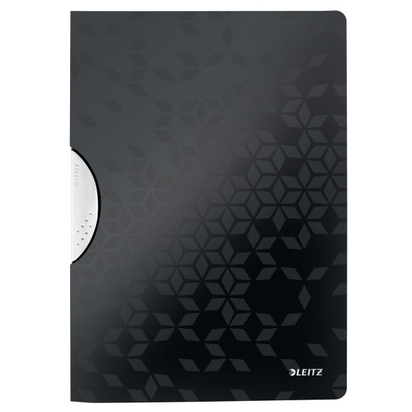 Leitz 4185 WOW ColorClip chemise à clip 30 feuilles - noir 41850095 226147 - 1