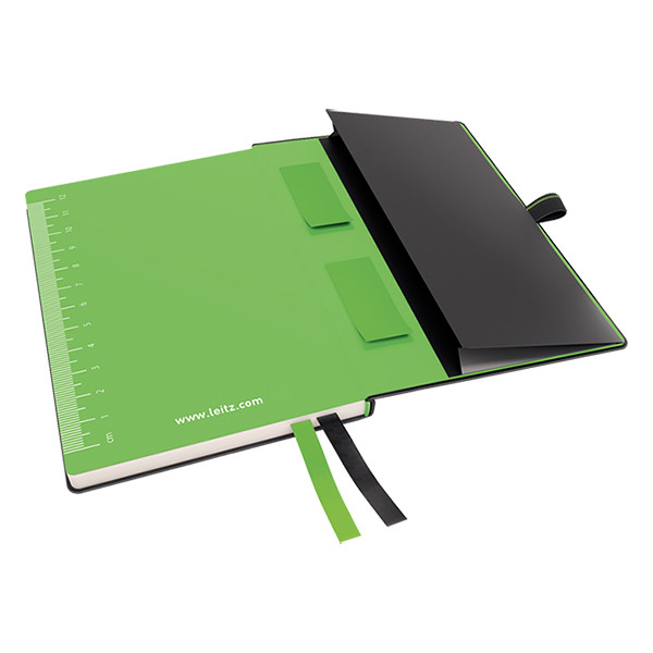 Leitz 4479 Complete carnet broché A6 quadrillé 96 g/m² 80 feuilles - noir 44790095 211560 - 3