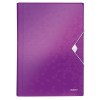 Leitz 4589 WOW classeur-trieur (6 compartiments) - violet métallisé 45890062 211811