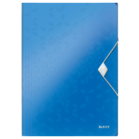 Leitz 4599 WOW farde en plastique A4 - bleu métallisé 45990036 211884