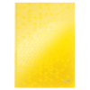 Leitz 4625 WOW cahier broché A4 ligné 90 g/m² 80 feuilles - jaune 46251016 226208