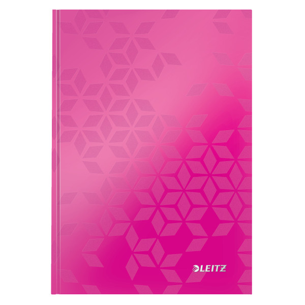 Leitz 4627 WOW cahier broché A5 ligné 90 g/m² 80 feuilles - rose 211502 - 1