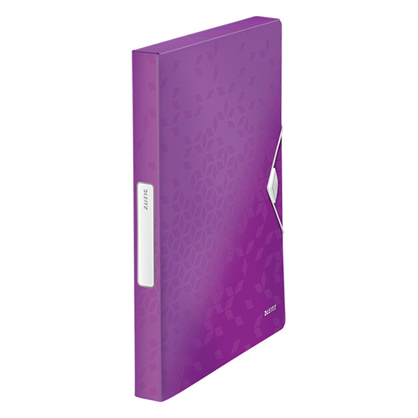 Leitz 4629 WOW boîte de classement 30 mm (250 feuilles) - violet métallisé 46290062 211934 - 2