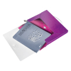Leitz 4629 WOW boîte de classement 30 mm (250 feuilles) - violet métallisé 46290062 211934 - 3