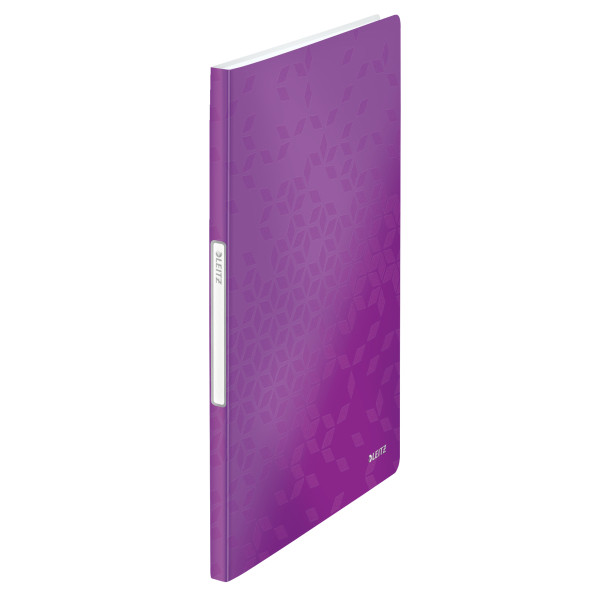 Leitz 4631 WOW album de présentation (20 pochettes) - violet 46310062 211802 - 1