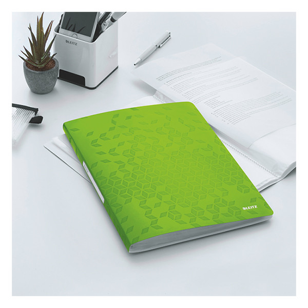 Leitz 4631 WOW album de présentation A4 (20 pochettes) - vert 46310054 226151 - 2