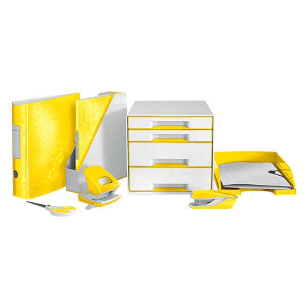 Leitz 4632 WOW album de présentation A4 (40 pochettes) - jaune 46320016 226155 - 3