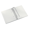 Leitz 4639 WOW cahier à spirale A5 ligné 80 g/m² 80 feuilles (2 trous) - bleu métallisé 46390036 211994 - 3