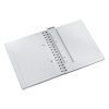 Leitz 4639 WOW cahier à spirale A5 ligné 80 g/m² 80 feuilles (2 trous) - noir 46390095 226224 - 3