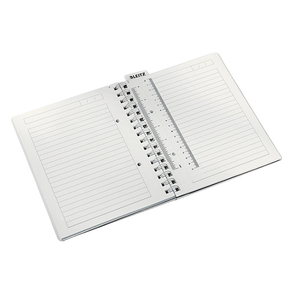 Leitz 4639 WOW cahier à spirale A5 ligné 80 g/m² 80 feuilles (2 trous) - rose métallisé 46390023 211993 - 4