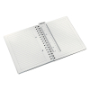 Leitz 4639 WOW cahier à spirale A5 ligné 80 g/m² 80 feuilles (2 trous) - rose métallisé 46390023 211993 - 4