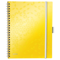 Leitz 4645 WOW Be Mobile cahier à spirale A4 quadrillé 80 g/m² 80 feuilles - jaune 46450016 226143