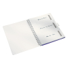 Leitz 4645 WOW Be Mobile cahier à spirale A4 quadrillé 80 g/m² 80 feuilles - violet métallisé 46450062 211864 - 5