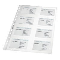 Leitz 4758 premium pochette transparente A4 pour cartes de visite (10 pièces) 47583003 211839