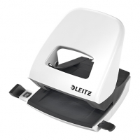 Leitz 5008 NeXXt WOW perforatrice 2 trous (30 feuilles) - blanc métallisé 211868
