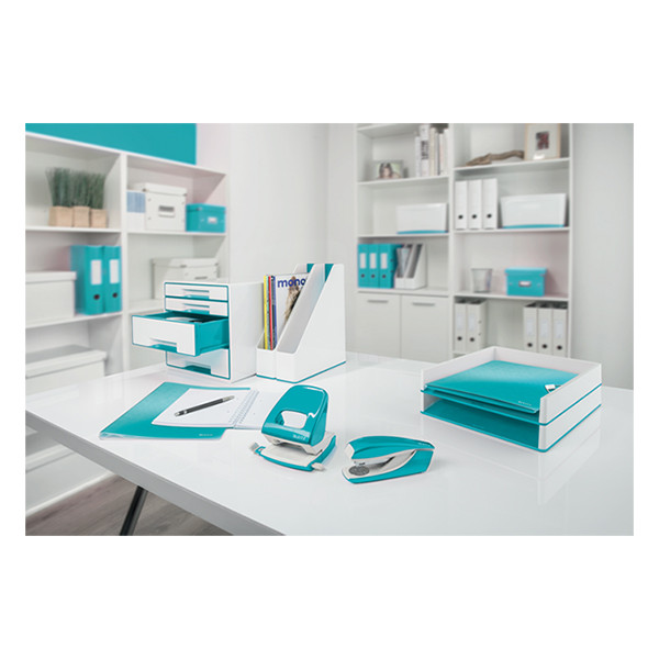 Leitz 5008 NeXXt WOW perforatrice 2 trous (30 feuilles) - menthe métallisé 211796 - 6