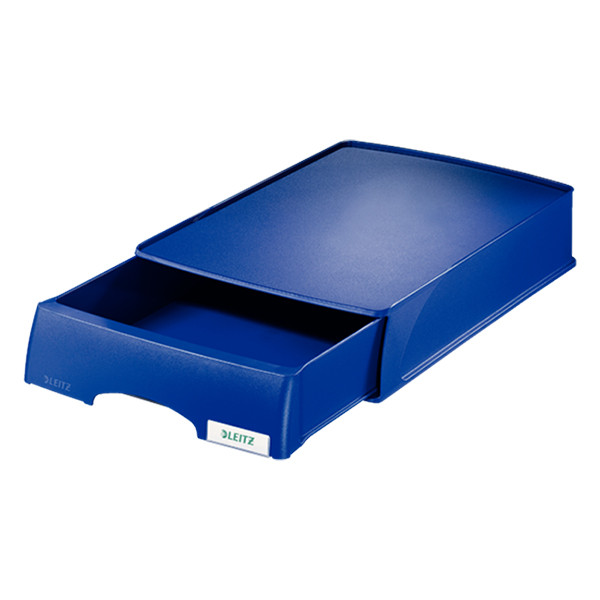 Leitz 5210 Plus bac à courrier avec tiroir - bleu 52100035 202521 - 2