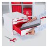 Leitz 5213 WOW module de classement (4 tiroirs) - rouge 52132026 227651 - 4
