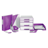 Leitz 5213 WOW module de classement (4 tiroirs) - violet métallisé 52132062 202538 - 4