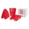 Leitz 5214 WOW module de classement (5 tiroirs) - rouge 52142026 227652 - 3