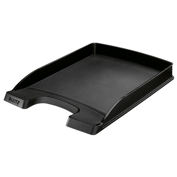Leitz 5237 bac à courrier bas (10 pièces) - noir 52370095 211000 - 1