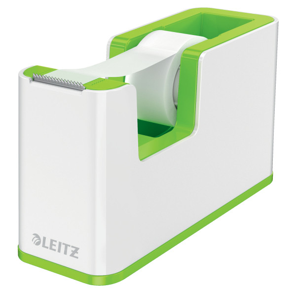 Leitz 5364 WOW dévidoir de ruban adhésif - blanc/vert 53641054 226274 - 1