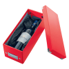 Leitz 6041 WOW boîte pour CD - rouge 60410026 227659 - 3