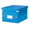 Leitz 6043 WOW petite boîte de rangement - bleu métallisé