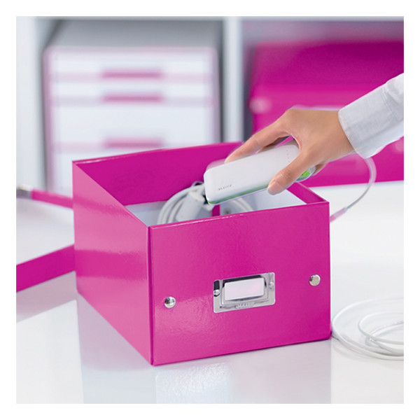 Leitz 6043 WOW petite boîte de rangement - rose métallisé 60430023 211142 - 3