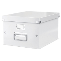 Leitz 6044 WOW boîte de rangement moyenne - blanc 60440001 211150