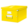 Leitz 6044 WOW boîte de rangement moyenne - jaune 60440016 226270 - 1