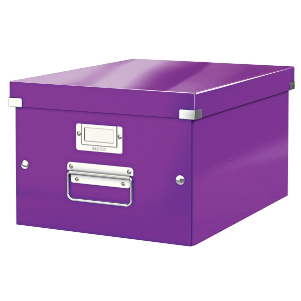Leitz 6044 WOW boîte de rangement moyenne - violet 60440062 211748 - 1