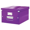 Leitz 6044 WOW boîte de rangement moyenne - violet
