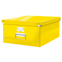 Leitz 6045 WOW grande boîte de rangement - jaune 60450016 226268