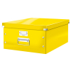 Leitz 6045 WOW grande boîte de rangement - jaune 60450016 226268 - 1