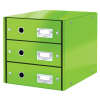 Leitz 6048 WOW module de classement (3 tiroirs) - vert