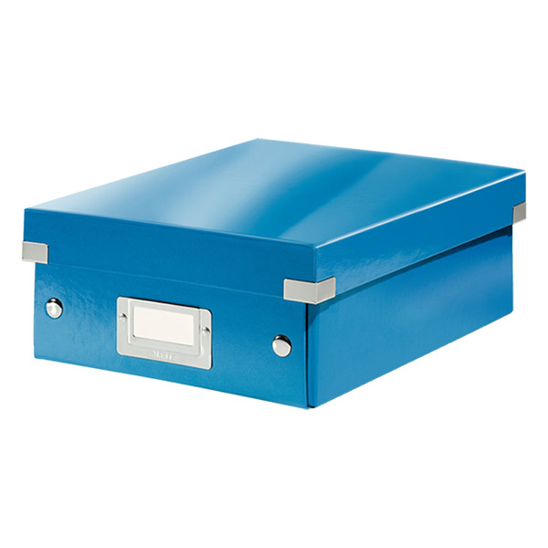 Leitz 6057 WOW petite boîte de rangement à compartiments - bleu métallisé 60570036 211958 - 1
