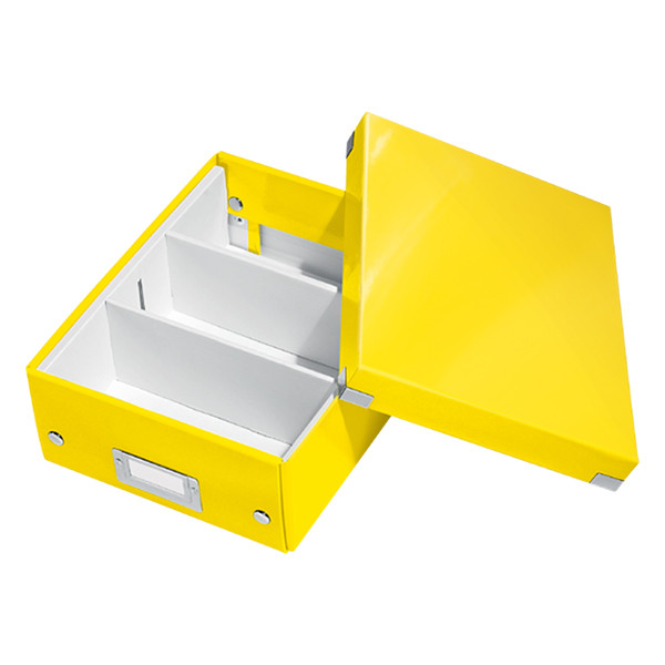 Leitz 6057 WOW petite boîte de rangement à compartiments - jaune 60570016 226233 - 2