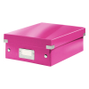 Leitz 6057 WOW petite boîte de rangement à compartiments - rose métallisé 60570023 211957 - 1