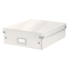 Leitz 6058 WOW boîte de rangement moyenne - blanc