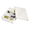 Leitz 6058 WOW boîte de rangement moyenne - blanc 60580001 211758 - 4