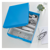Leitz 6058 WOW boîte de rangement moyenne - bleu 60580036 211760 - 5